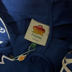 FARM Rio blue koi fish dress NWT size Medium